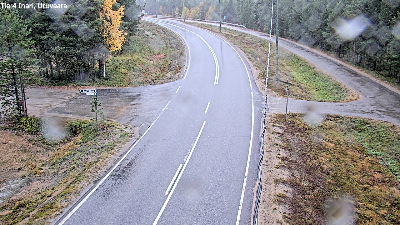 Weather Camera Image Road 4 Inari, Uruvaara, Inari, Lappi