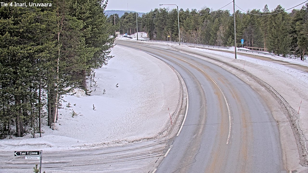 Kelikamerat Kuva Tie 4 Inari, Uruvaara, Inari, Lappi