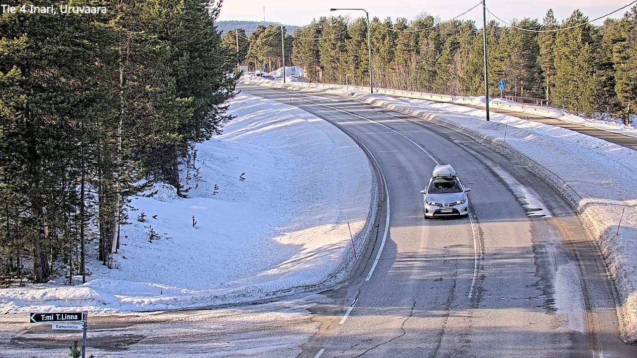 Kelikamerat Kuva Tie 4 Inari, Uruvaara, Inari, Lappi