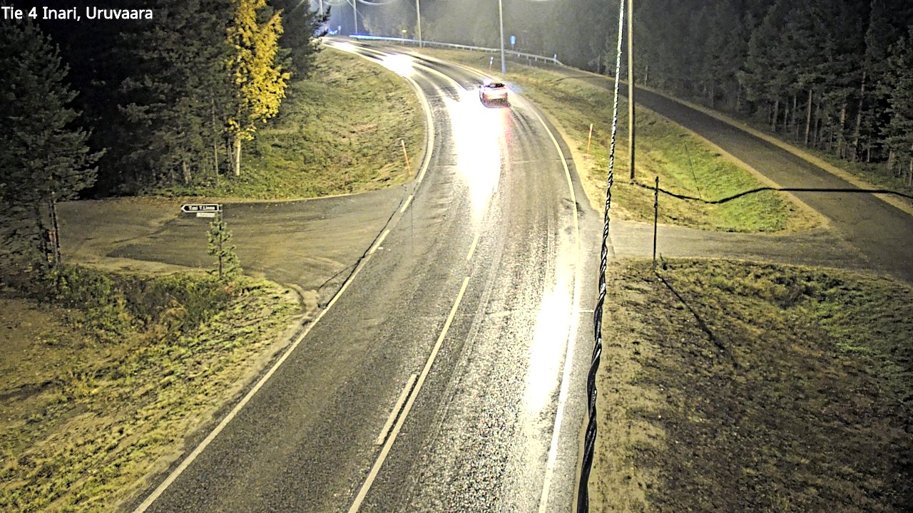 Kelikamerat Kuva Tie 4 Inari, Uruvaara, Inari, Lappi