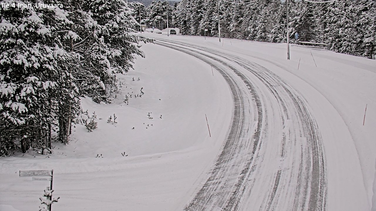 Kelikamerat Kuva Tie 4 Inari, Uruvaara, Inari, Lappi