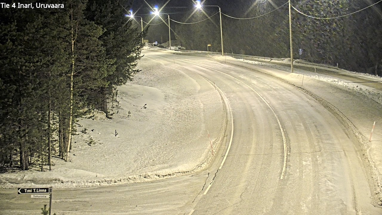 Kelikamerat Kuva Tie 4 Inari, Uruvaara, Inari, Lappi