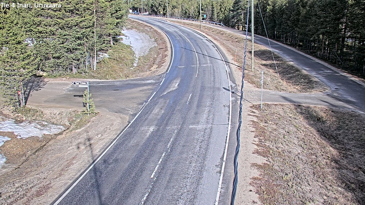 Weather Camera Image Road 4 Inari, Uruvaara, Inari, Lappi