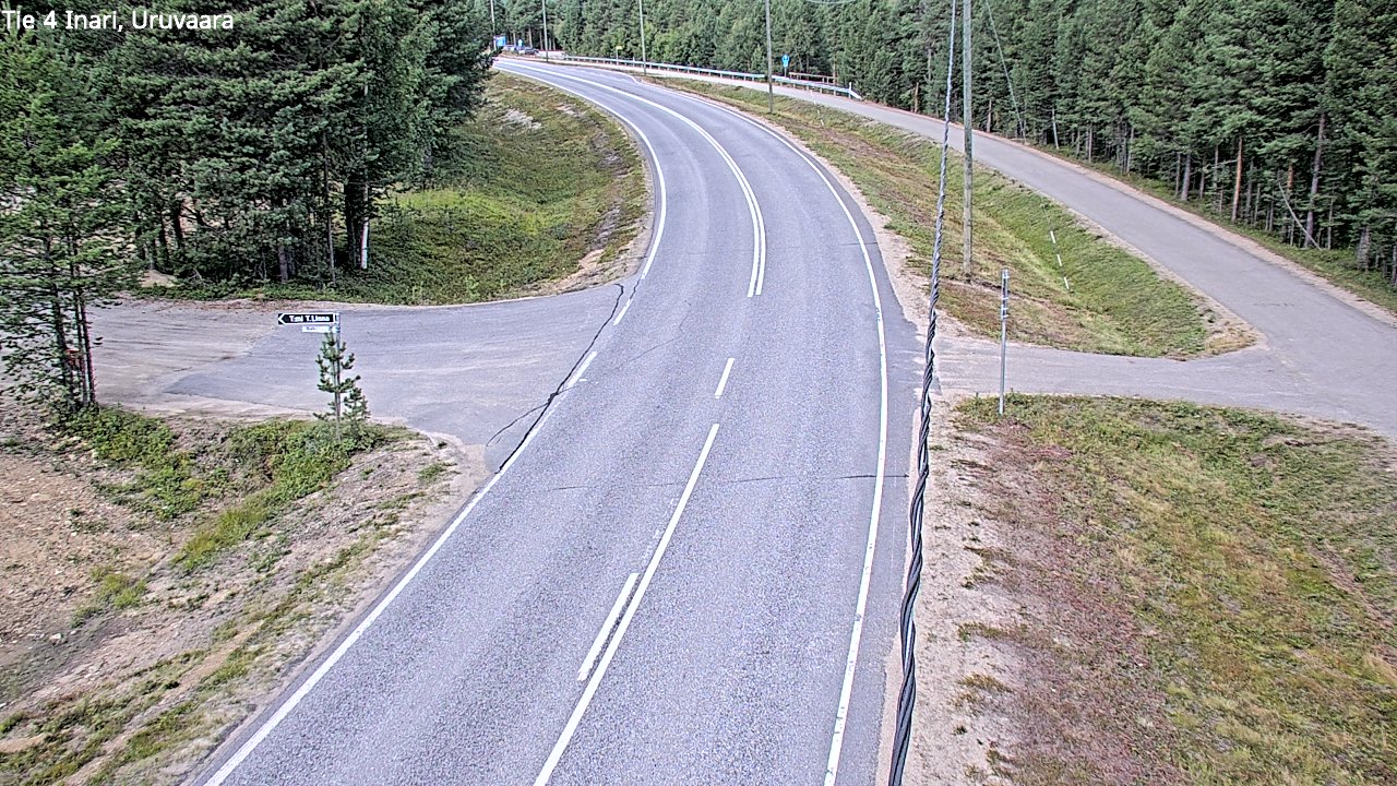 Weather Camera Image Road 4 Inari, Uruvaara, Inari, Lappi