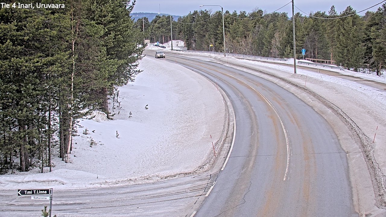 Kelikamerat Kuva Tie 4 Inari, Uruvaara, Inari, Lappi