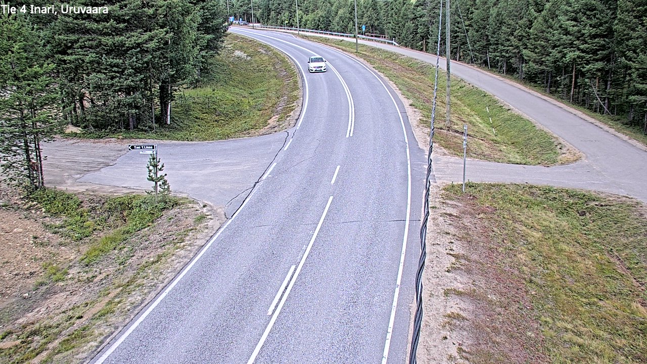 Kelikamerat Kuva Tie 4 Inari, Uruvaara, Inari, Lappi