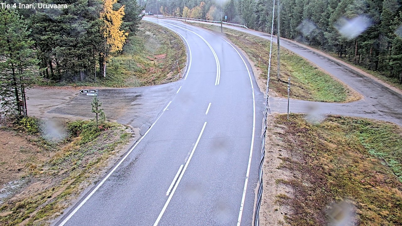 Weather Camera Image Road 4 Inari, Uruvaara, Inari, Lappi