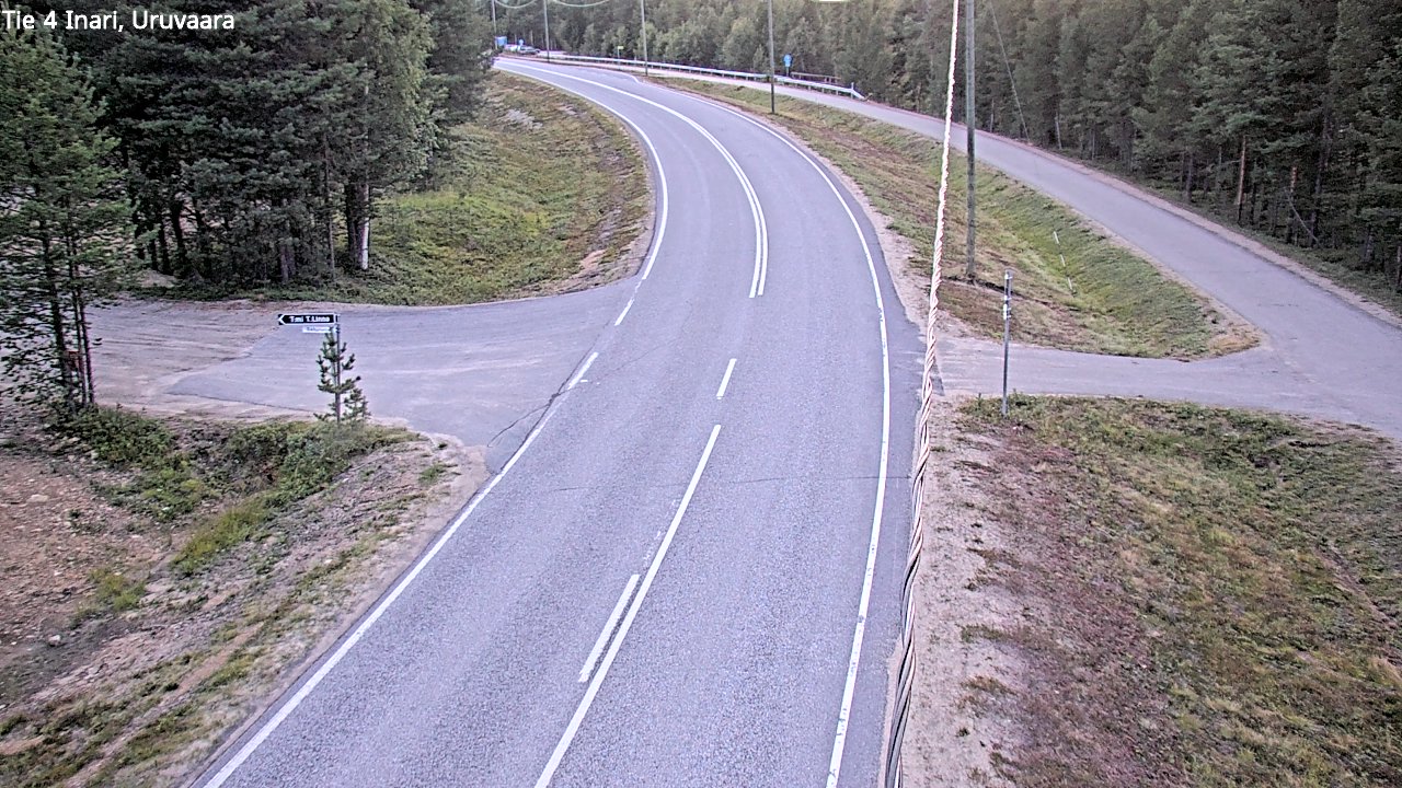 Kelikamerat Kuva Tie 4 Inari, Uruvaara, Inari, Lappi