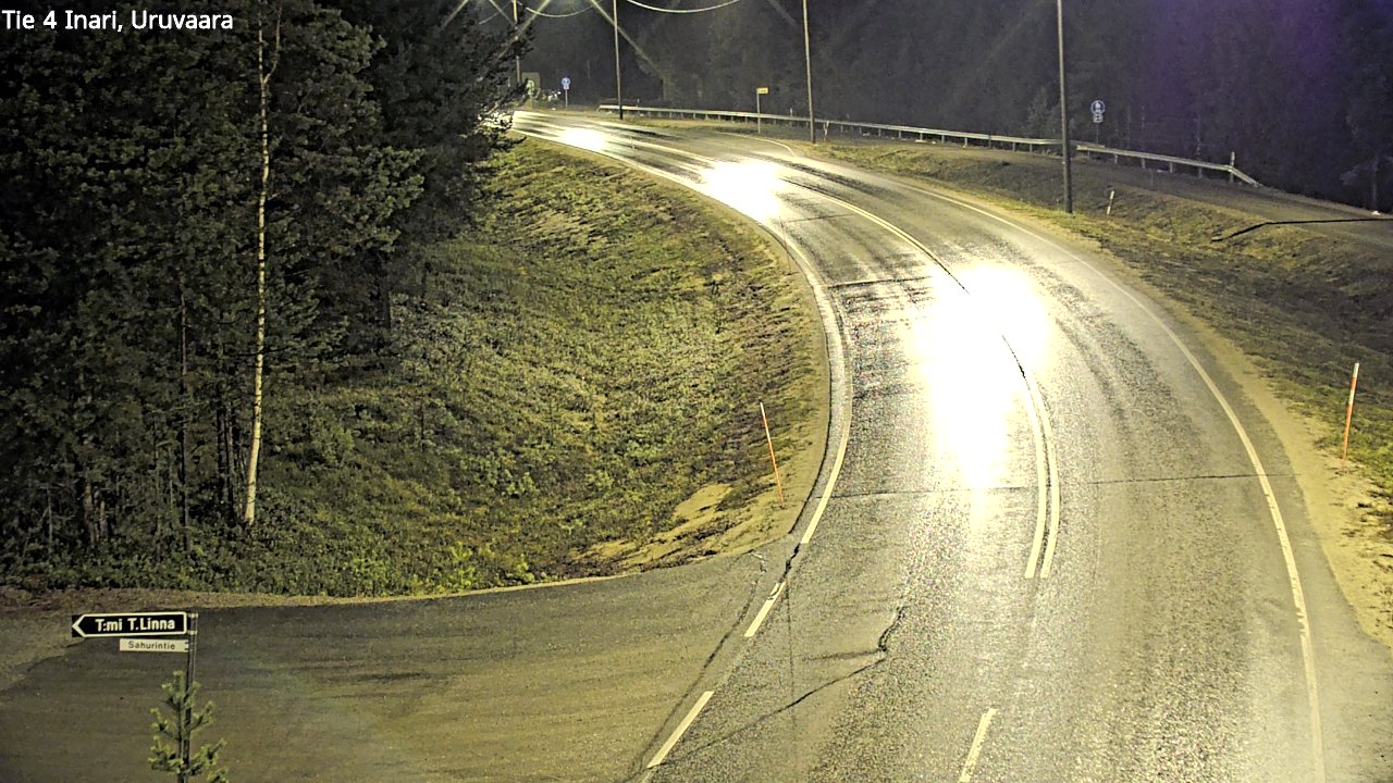 Kelikamerat Kuva Tie 4 Inari, Uruvaara, Inari, Lappi