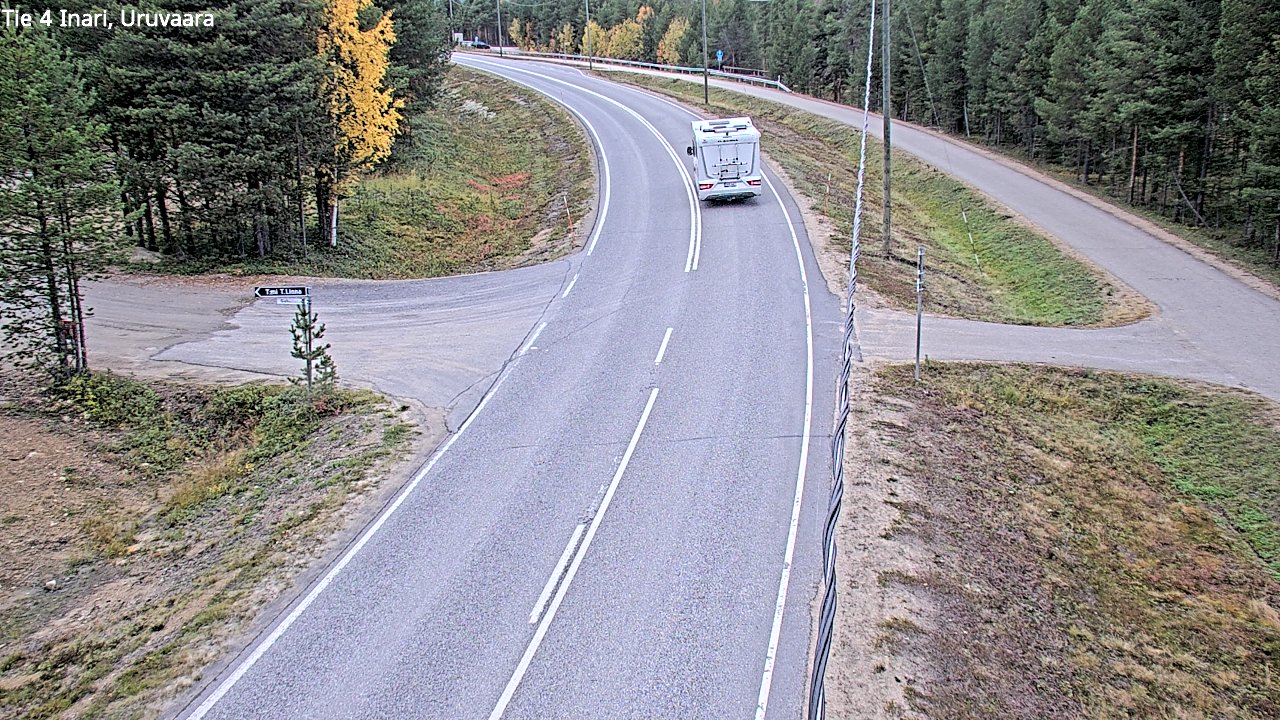 Kelikamerat Kuva Tie 4 Inari, Uruvaara, Inari, Lappi