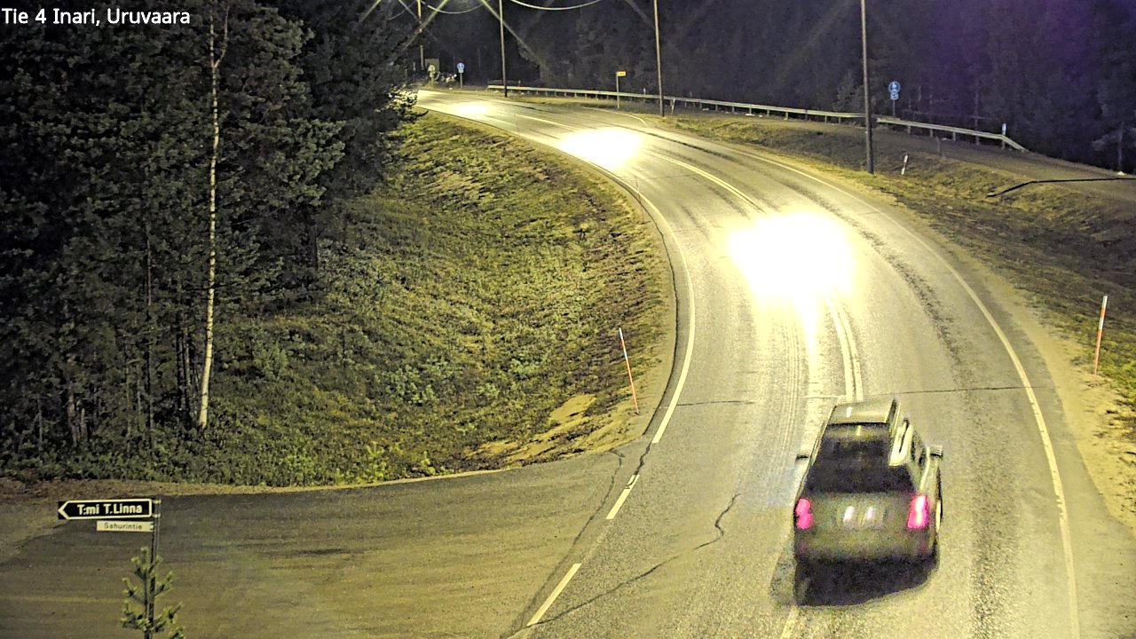 Kelikamerat Kuva Tie 4 Inari, Uruvaara, Inari, Lappi