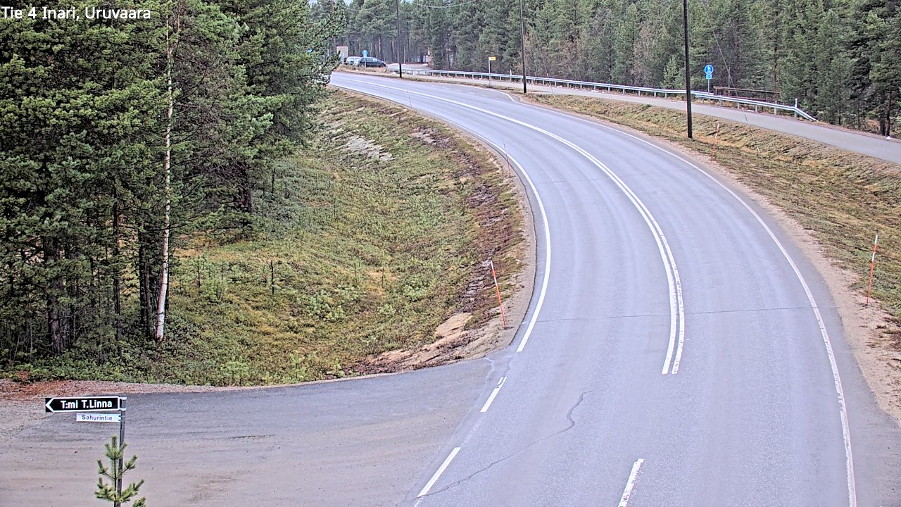Kelikamerat Kuva Tie 4 Inari, Uruvaara, Inari, Lappi