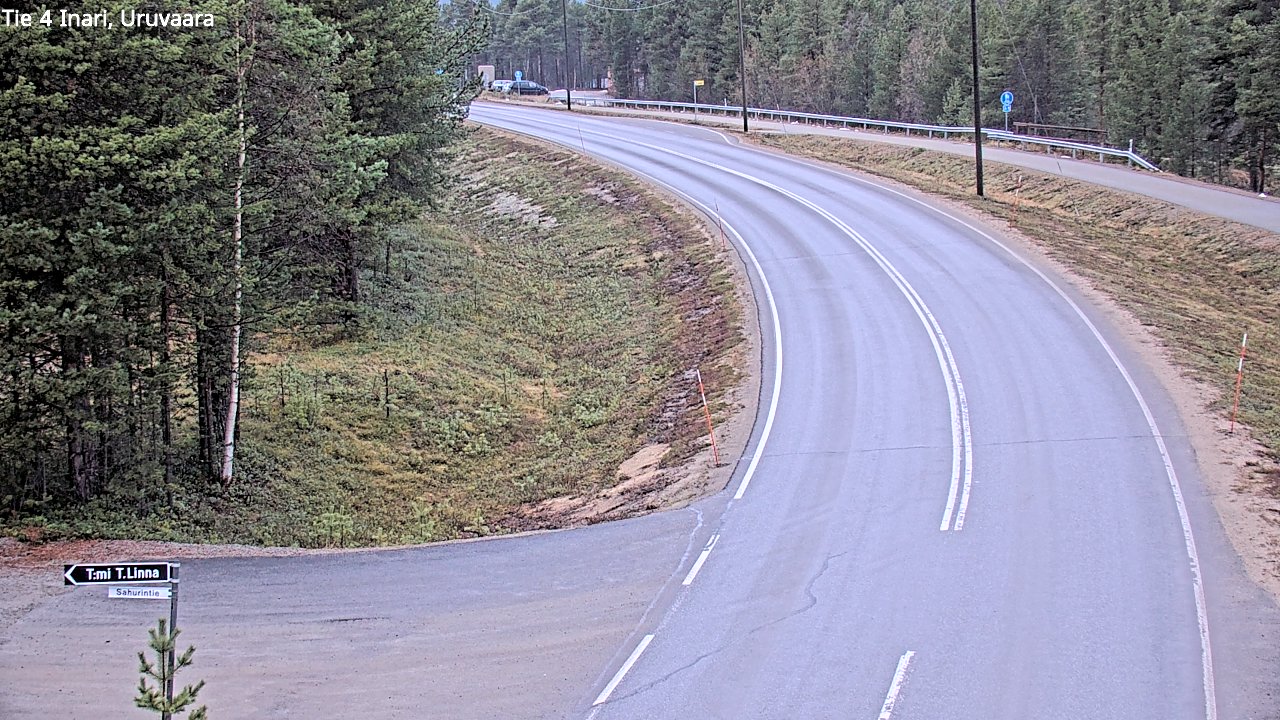 Kelikamerat Kuva Tie 4 Inari, Uruvaara, Inari, Lappi