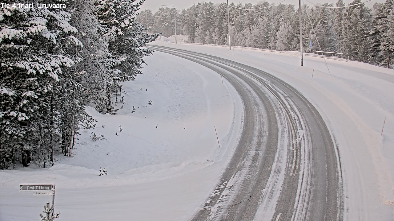 Kelikamerat Kuva Tie 4 Inari, Uruvaara, Inari, Lappi