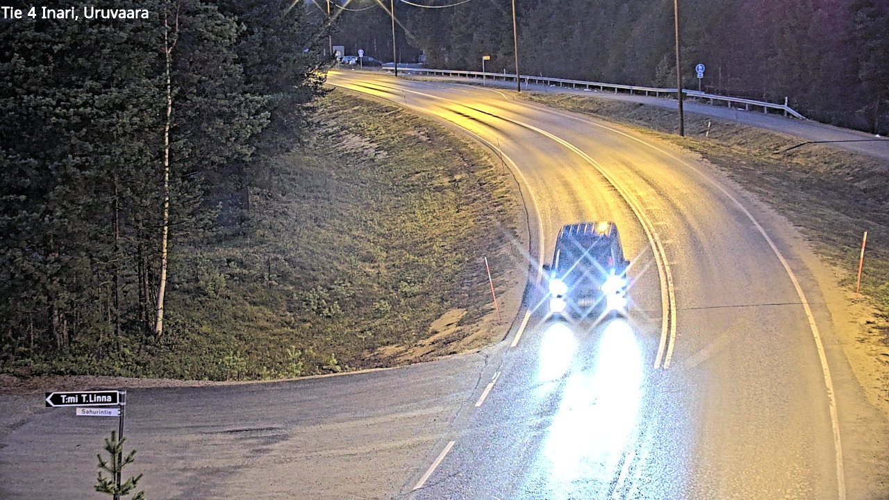 Kelikamerat Kuva Tie 4 Inari, Uruvaara, Inari, Lappi