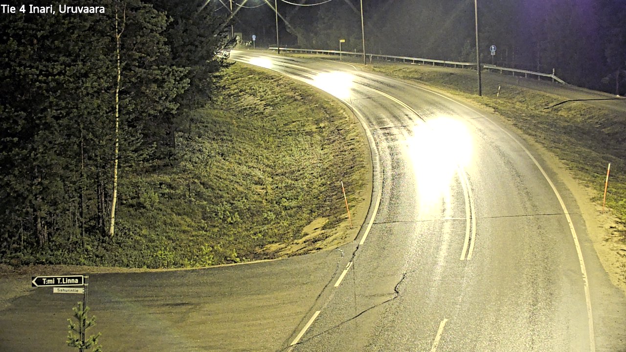 Kelikamerat Kuva Tie 4 Inari, Uruvaara, Inari, Lappi