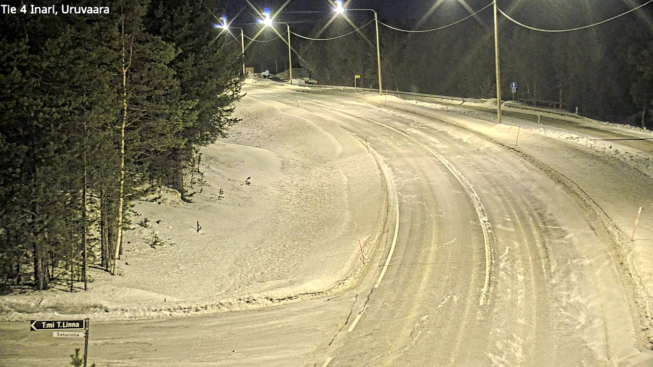 Kelikamerat Kuva Tie 4 Inari, Uruvaara, Inari, Lappi
