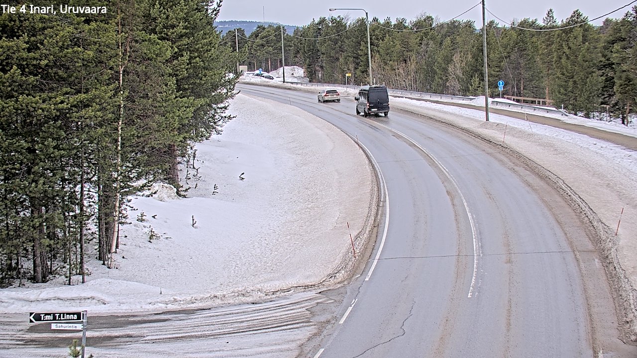 Kelikamerat Kuva Tie 4 Inari, Uruvaara, Inari, Lappi