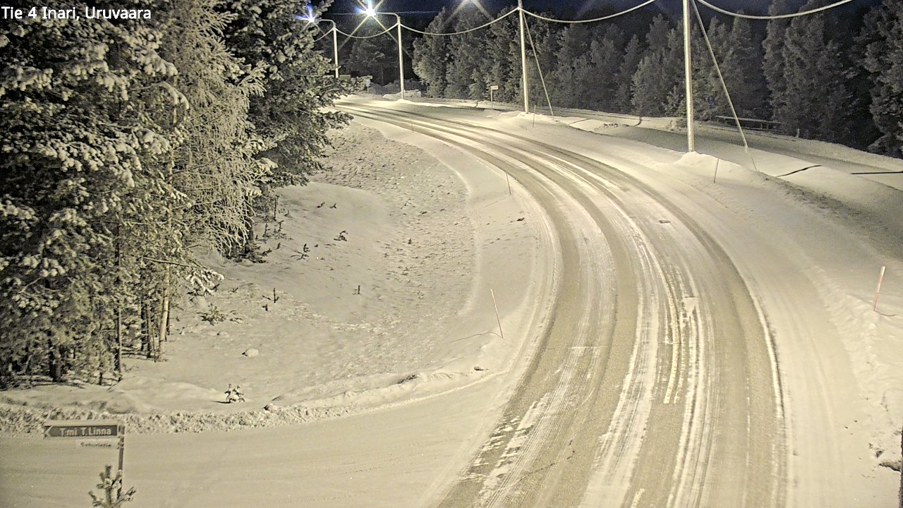Kelikamerat Kuva Tie 4 Inari, Uruvaara, Inari, Lappi