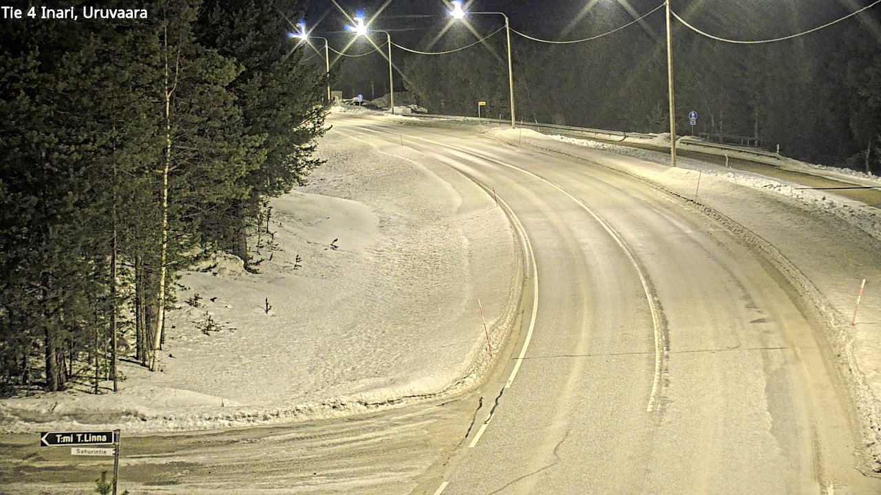 Kelikamerat Kuva Tie 4 Inari, Uruvaara, Inari, Lappi