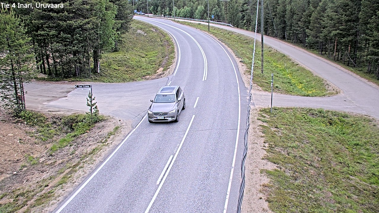 Kelikamerat Kuva Tie 4 Inari, Uruvaara, Inari, Lappi
