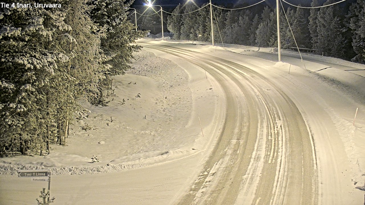 Kelikamerat Kuva Tie 4 Inari, Uruvaara, Inari, Lappi