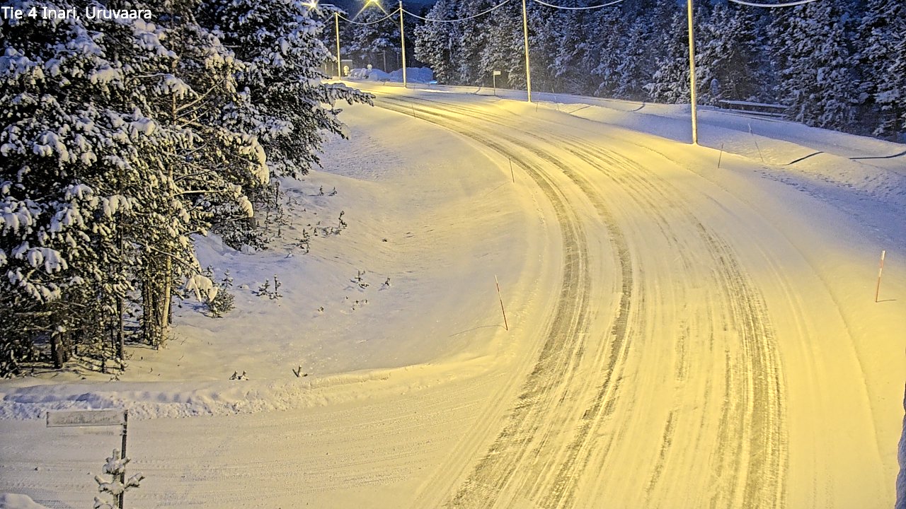 Kelikamerat Kuva Tie 4 Inari, Uruvaara, Inari, Lappi
