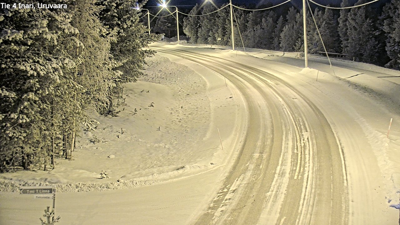 Kelikamerat Kuva Tie 4 Inari, Uruvaara, Inari, Lappi