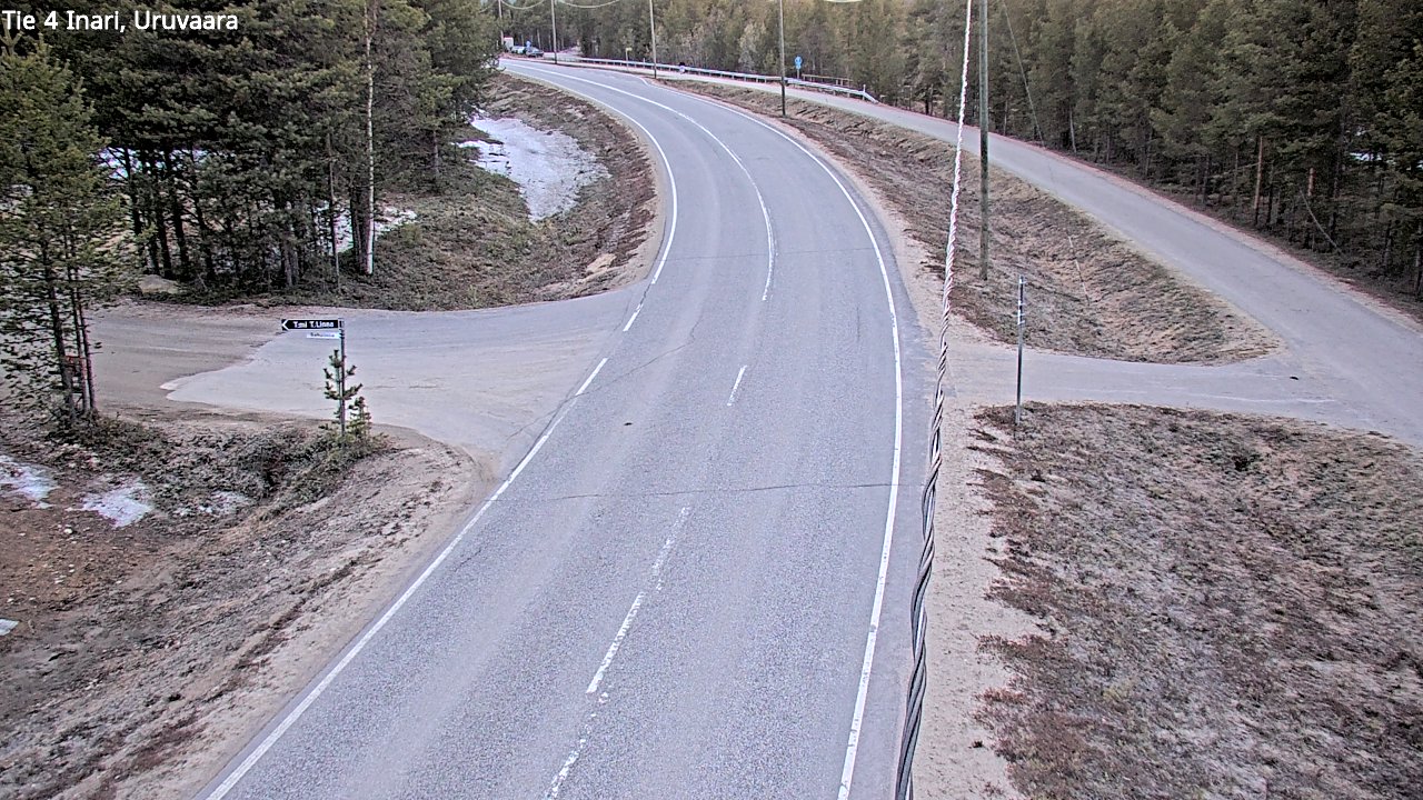 Kelikamerat Kuva Tie 4 Inari, Uruvaara, Inari, Lappi