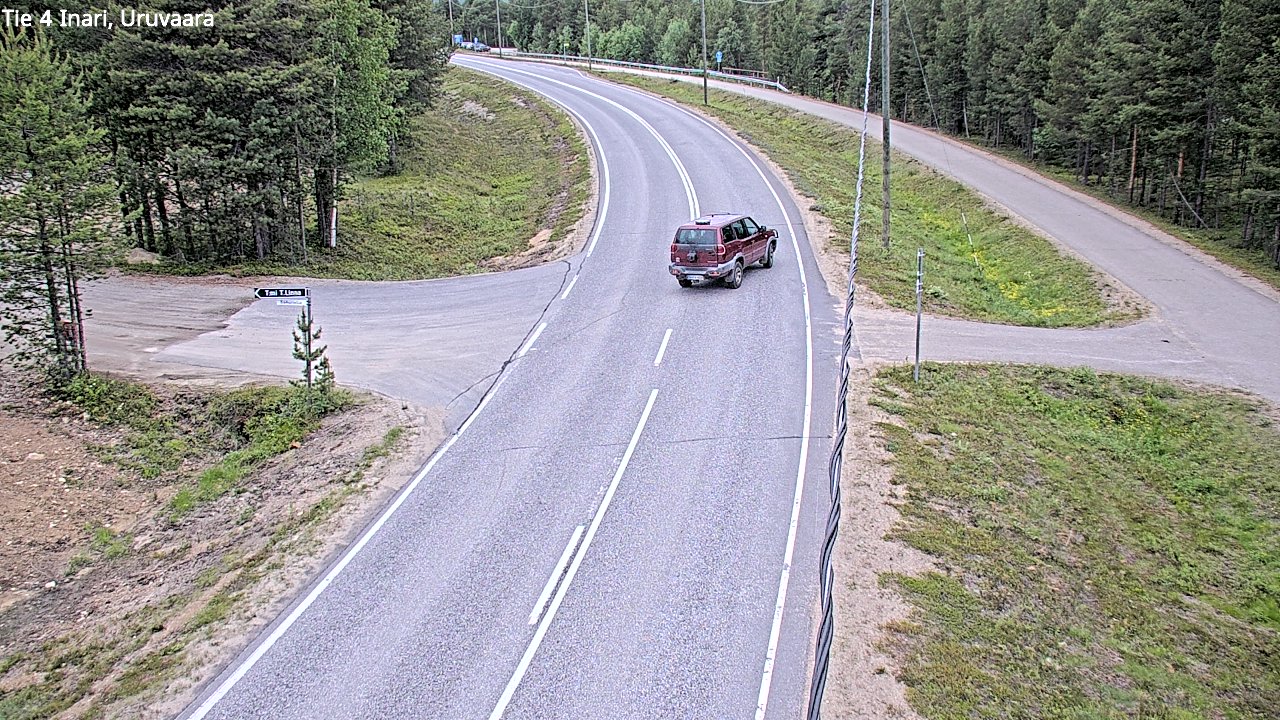 Kelikamerat Kuva Tie 4 Inari, Uruvaara, Inari, Lappi