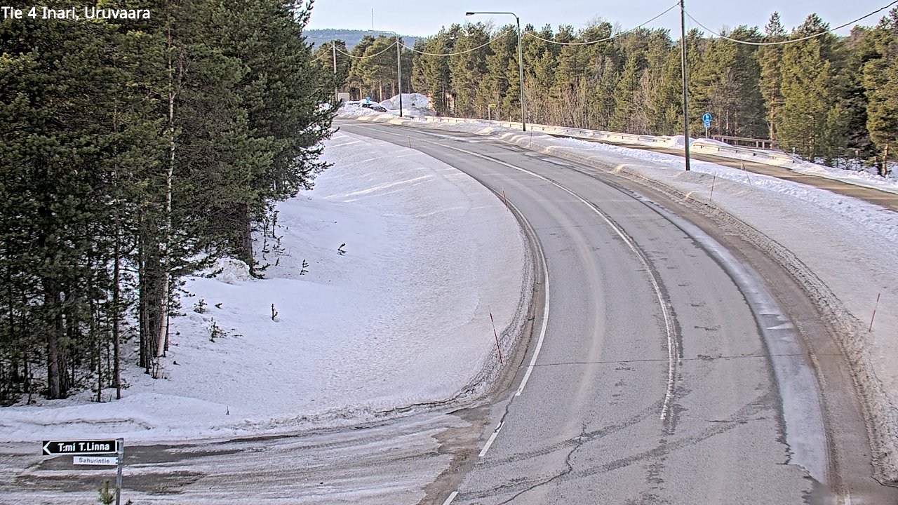 Kelikamerat Kuva Tie 4 Inari, Uruvaara, Inari, Lappi