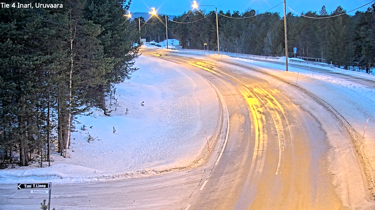 Kelikamerat Kuva Tie 4 Inari, Uruvaara, Inari, Lappi
