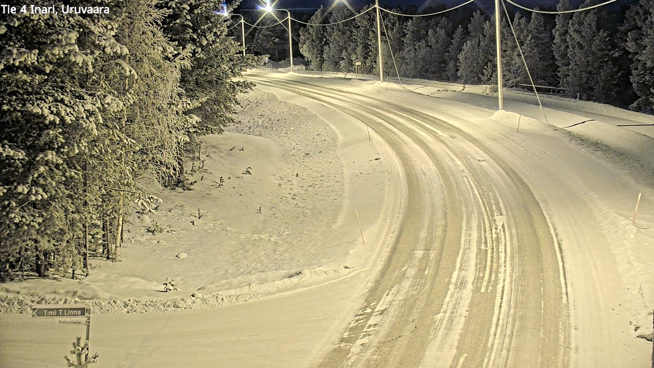Kelikamerat Kuva Tie 4 Inari, Uruvaara, Inari, Lappi