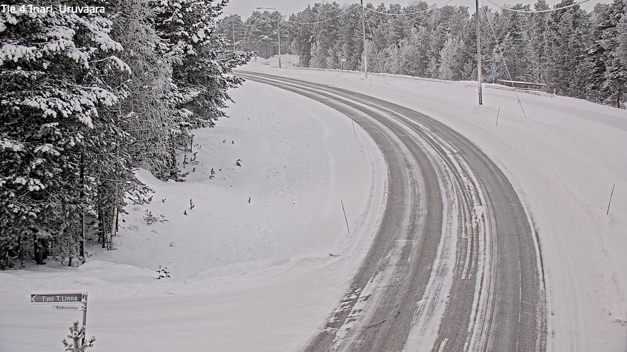 Kelikamerat Kuva Tie 4 Inari, Uruvaara, Inari, Lappi