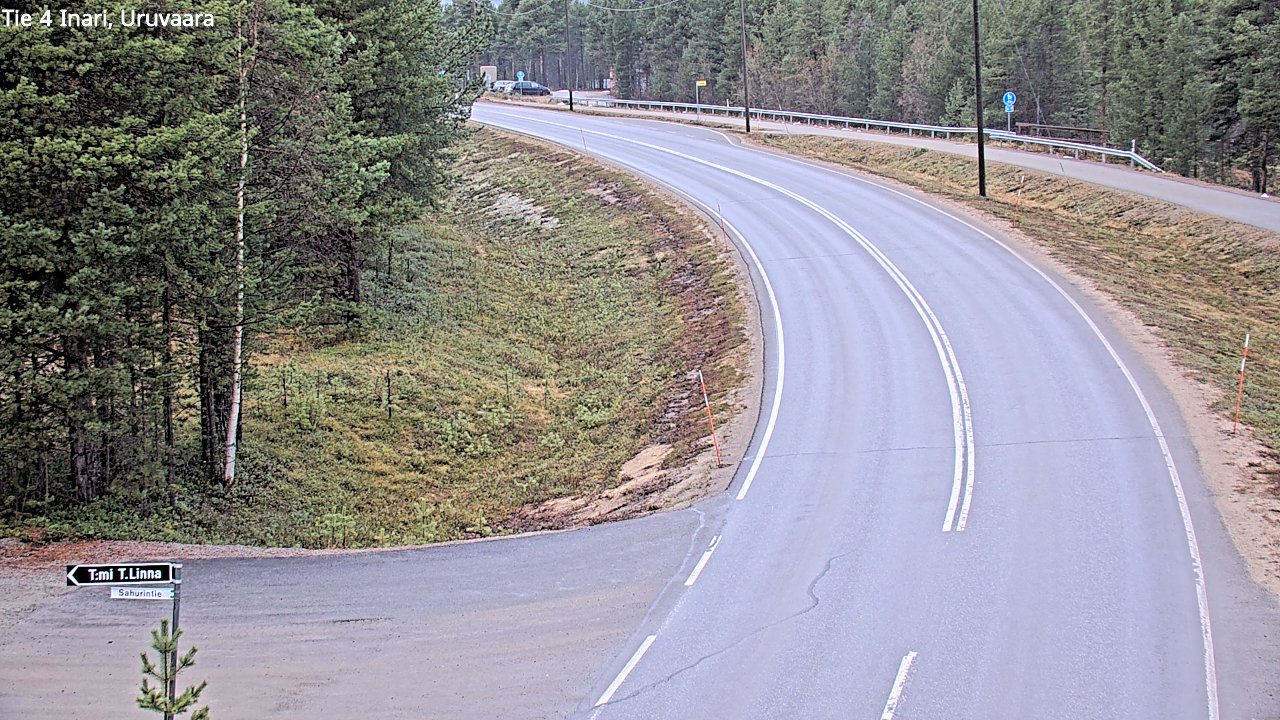 Kelikamerat Kuva Tie 4 Inari, Uruvaara, Inari, Lappi