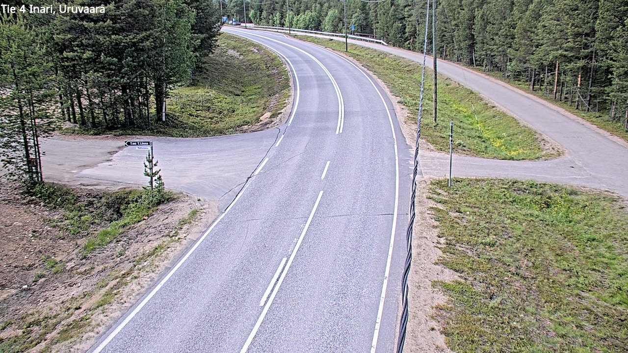 Kelikamerat Kuva Tie 4 Inari, Uruvaara, Inari, Lappi