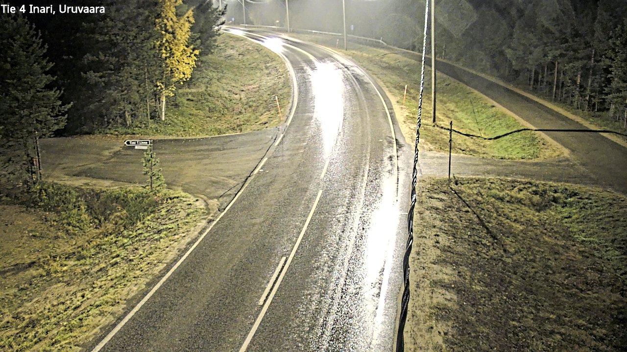 Kelikamerat Kuva Tie 4 Inari, Uruvaara, Inari, Lappi
