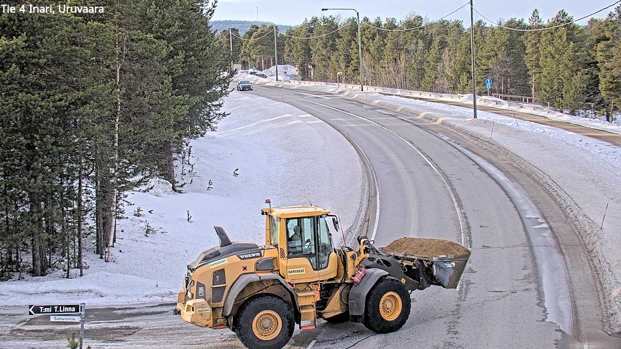 Kelikamerat Kuva Tie 4 Inari, Uruvaara, Inari, Lappi