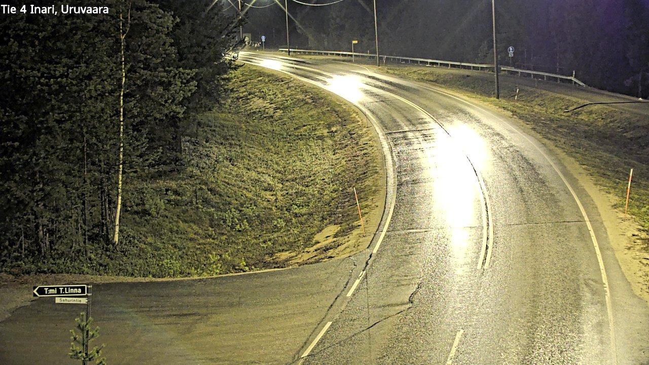 Kelikamerat Kuva Tie 4 Inari, Uruvaara, Inari, Lappi