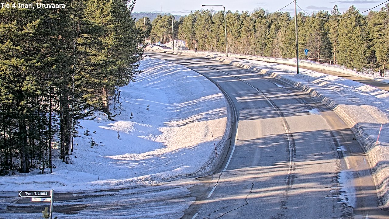 Kelikamerat Kuva Tie 4 Inari, Uruvaara, Inari, Lappi