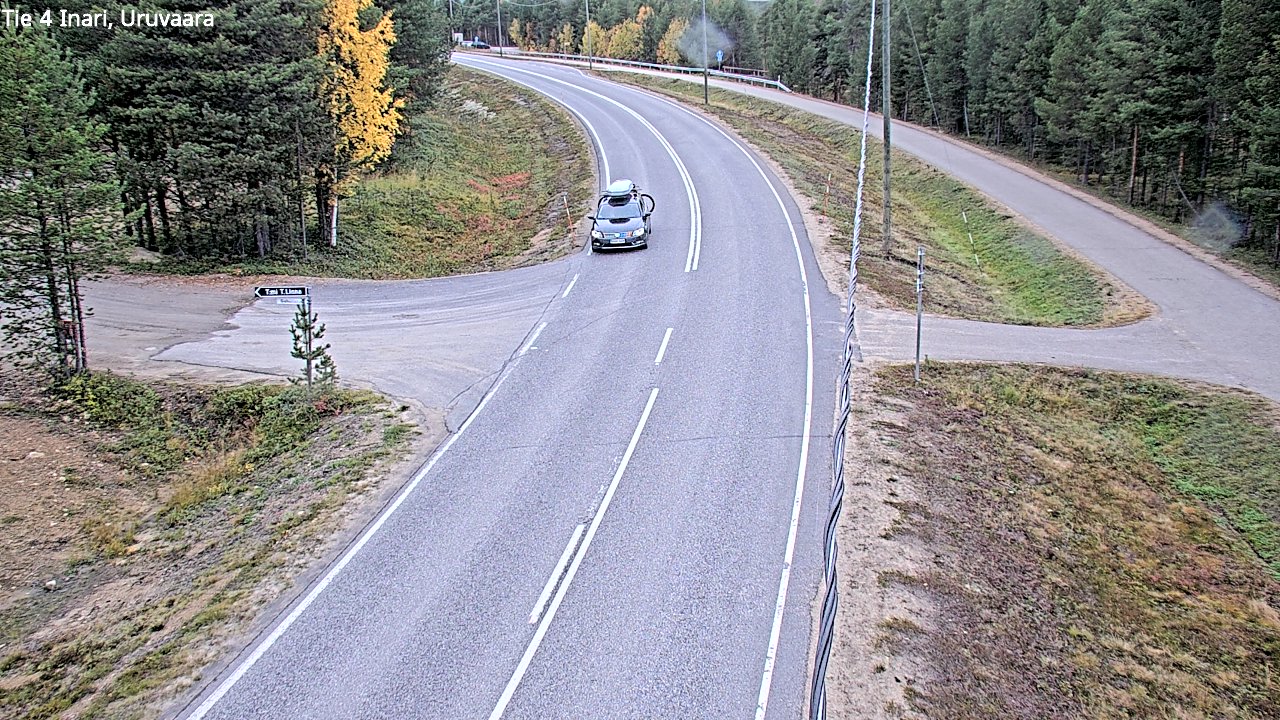 Kelikamerat Kuva Tie 4 Inari, Uruvaara, Inari, Lappi