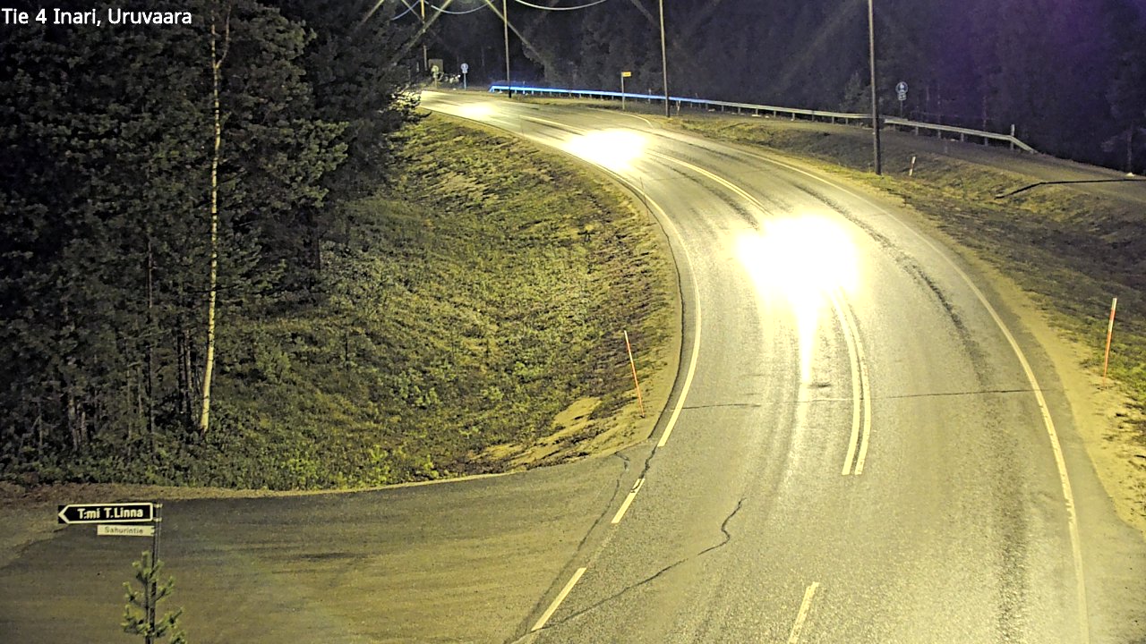 Kelikamerat Kuva Tie 4 Inari, Uruvaara, Inari, Lappi