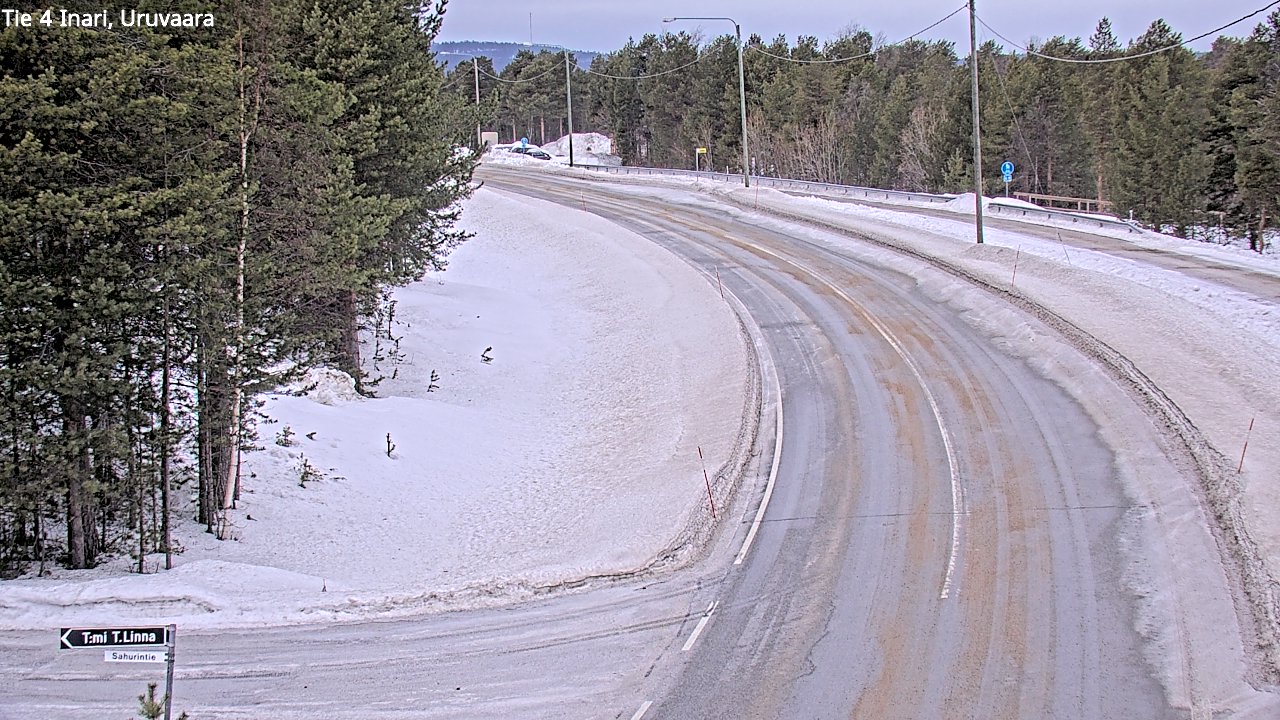 Kelikamerat Kuva Tie 4 Inari, Uruvaara, Inari, Lappi