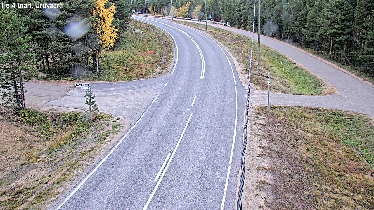 Kelikamerat Kuva Tie 4 Inari, Uruvaara, Inari, Lappi