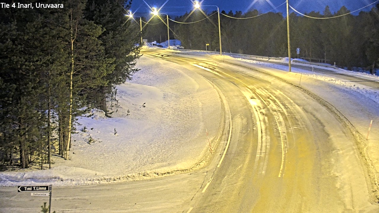 Kelikamerat Kuva Tie 4 Inari, Uruvaara, Inari, Lappi