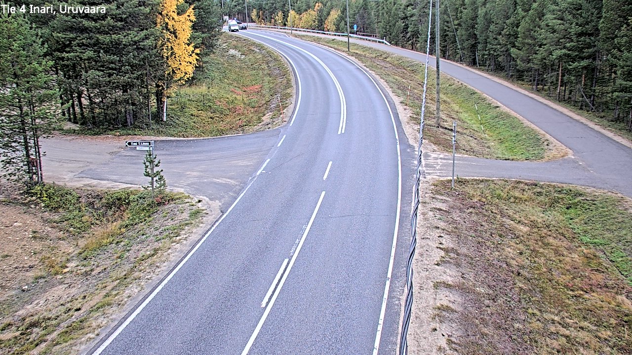 Kelikamerat Kuva Tie 4 Inari, Uruvaara, Inari, Lappi