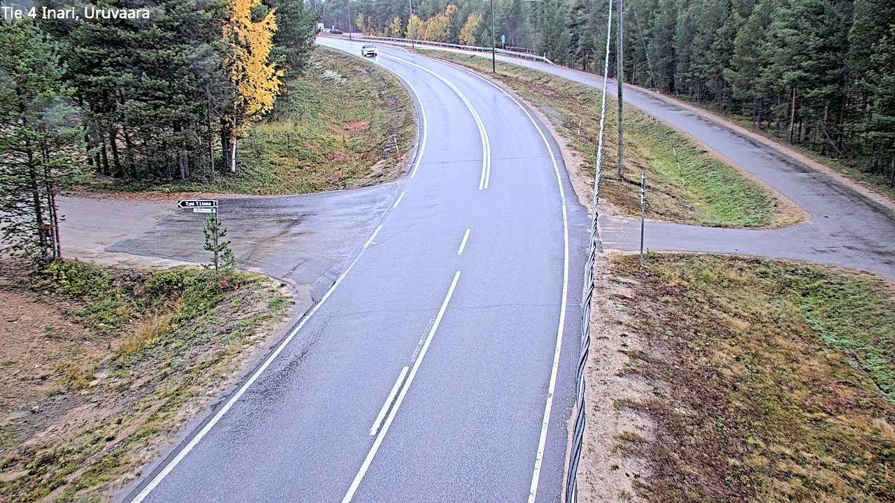 Kelikamerat Kuva Tie 4 Inari, Uruvaara, Inari, Lappi