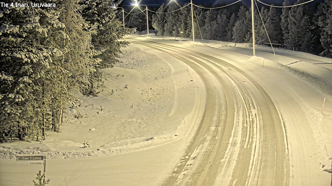 Kelikamerat Kuva Tie 4 Inari, Uruvaara, Inari, Lappi