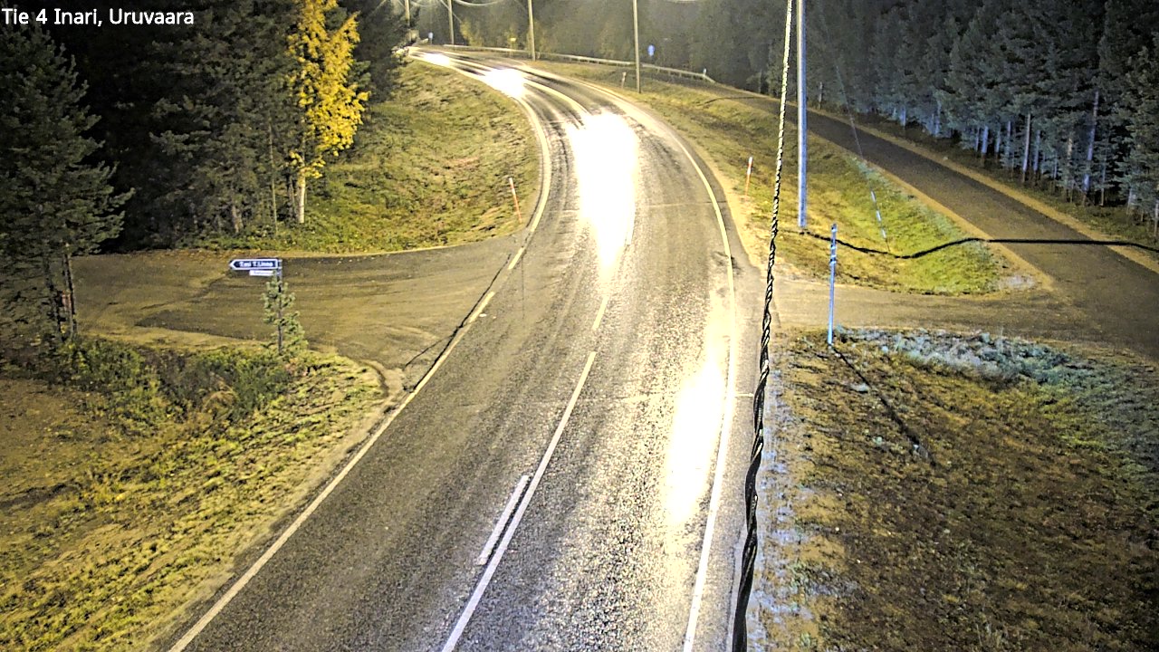 Kelikamerat Kuva Tie 4 Inari, Uruvaara, Inari, Lappi