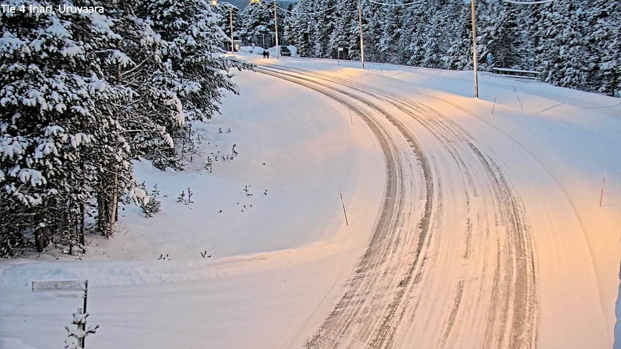 Kelikamerat Kuva Tie 4 Inari, Uruvaara, Inari, Lappi